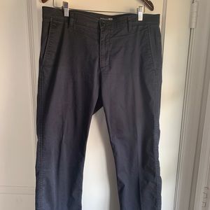 Dockers - navy khaki pants.